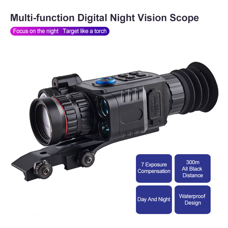 Multi-Function Digital Night Vision Scope